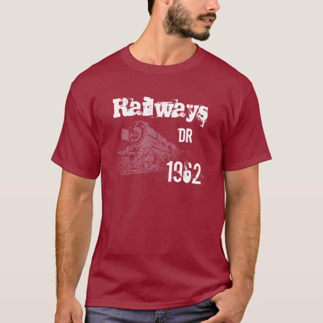 Reichsbahn DDR Design T-shirt (Framsida)
