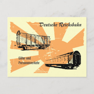 Reichsbahn DDR Design Vykort
