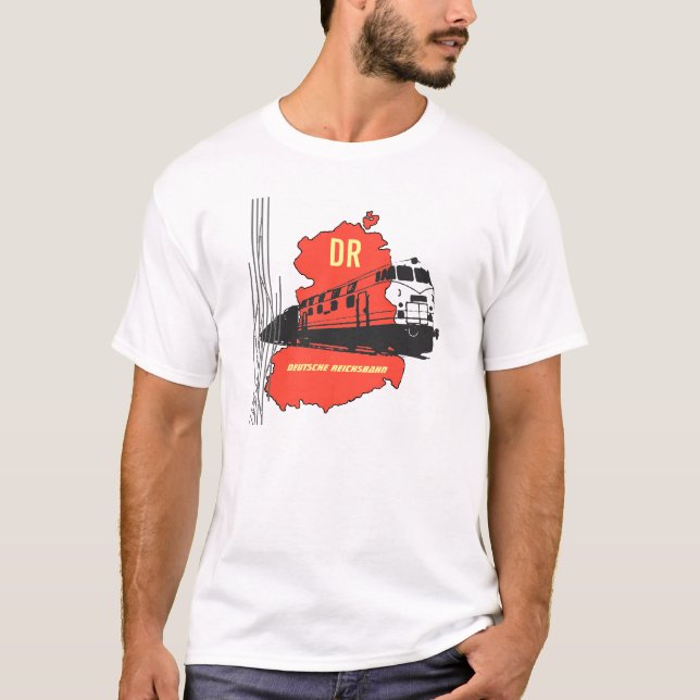 Reichsbahn DDR Tee Shirt (Framsida)