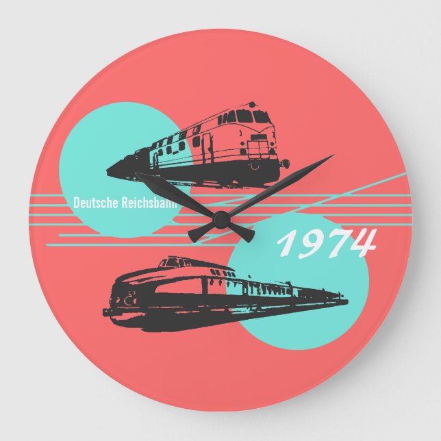 Reichsbahn Design Stor Klocka (Framsida)
