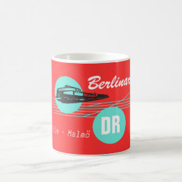 Reichsbahndesign BERLINAREN DDR Kaffemugg