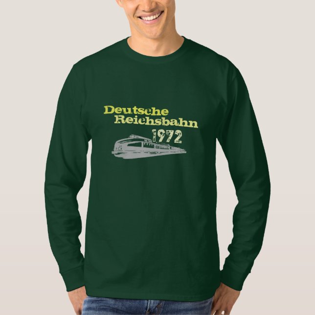 Reichsbahndesign DDR Tee Shirt (Framsida)