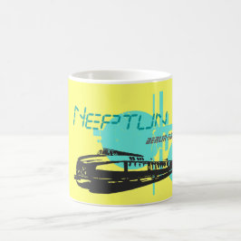 Reichsbahndesign NEPTUN DDR Kaffemugg