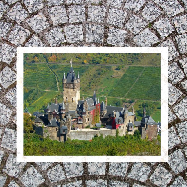 Reichsburg Cochem Castle, Tyskland Vykort (Skapare uppladdad)
