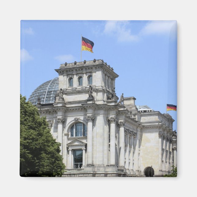 Reichstag, Berlin, Tyskland 2 Magnet (Framsidan)
