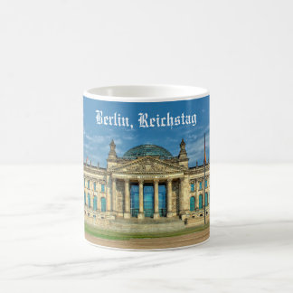 Reichstag Bygger i Berlin Kaffemugg