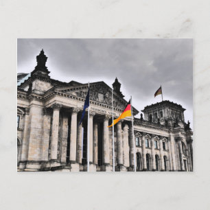 Reichstag byggnad, Berlin Vykort