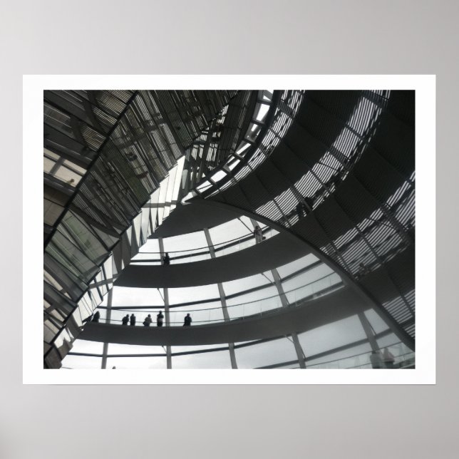 reichstag dome berlin poster (Framsidan)