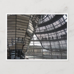 reichstag dome berlin vykort