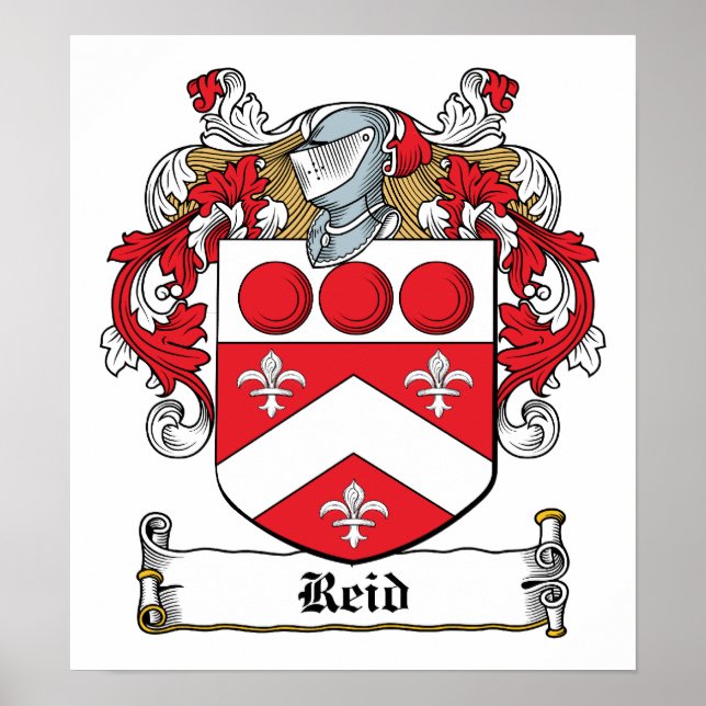 Reid Family Crest Poster (Framsidan)