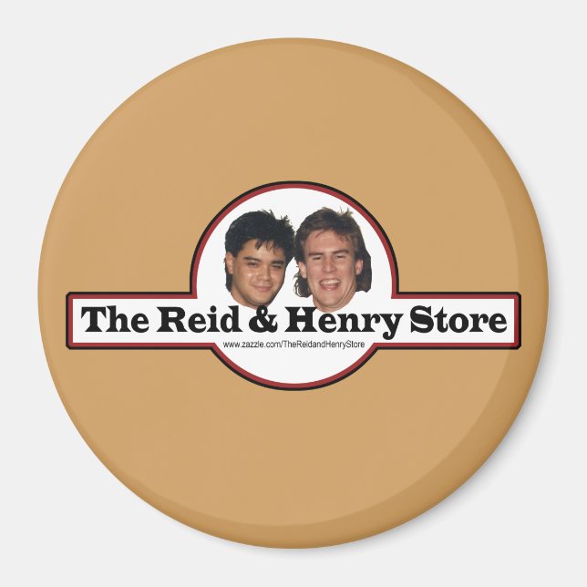 Reid & Henry Store-kylskåp Magnet (Framsidan)
