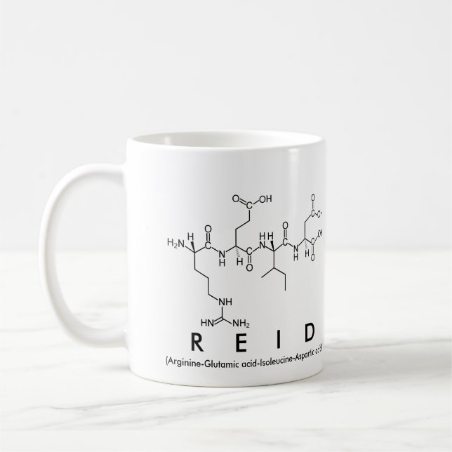 Reid peptide namn mugg (Vänster)