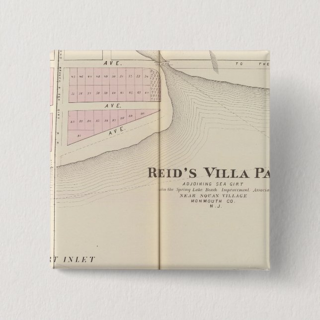 Reids Villa Park, NJ Knapp (Framsida)