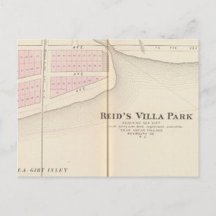 Reids Villa Park, NJ Vykort