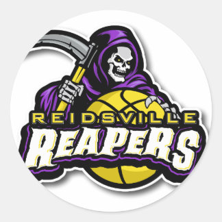 Reidsville Reaper Stickers Runt Klistermärke