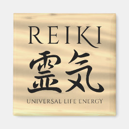Reiki 霊 japansk calligrafisk Life Energy Magnet