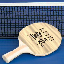 Reiki 霊 japansk calligrafisk Life Energy Pingisracket