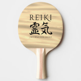 Reiki 霊 japansk calligrafisk Life Energy Pingisracket