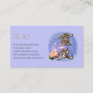 Reiki Affärskort Visitkort