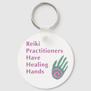 Reiki-aktivister har läkt Händer Nyckelring
