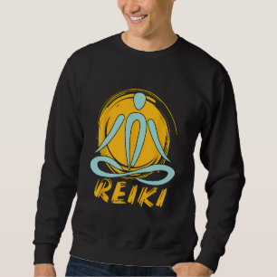 Reiki Andlig Healer Kärlek Meditation Energy Hea Lång Ärmad Tröja