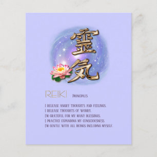 Reiki (anpassadet) flygblad