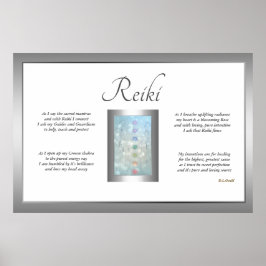 Reiki-anslutning Poster