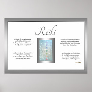 Reiki-anslutning Poster