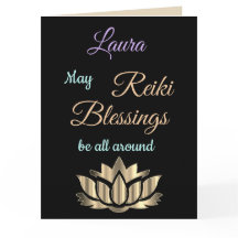 Reiki Blessings kommer bra hälsning