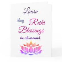 Reiki Blessings kommer bra hälsning