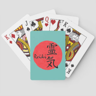 Reiki Calligraphy och Ord 1 Casinokort