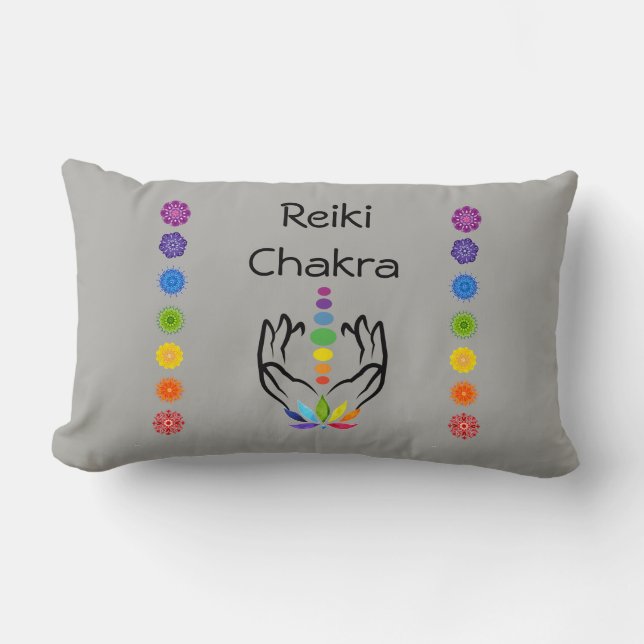 Reiki/Chakra Lumbarkudde (Framsida)