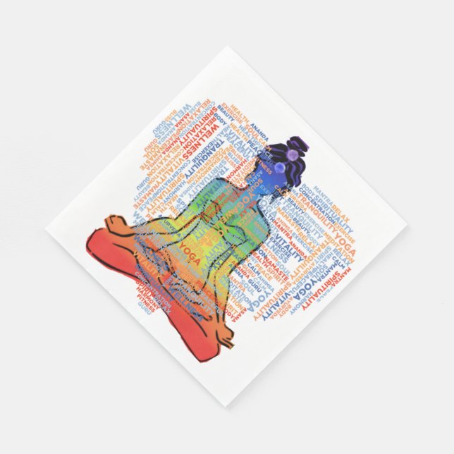 Reiki/Chakra Pappersservett (Hörn)