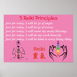Reiki/Chakra Poster