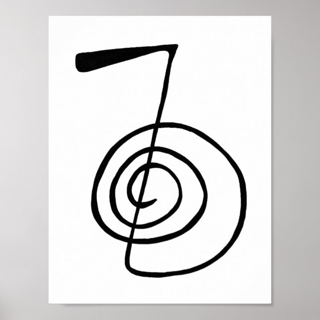 Reiki: Cho Ku Rei: Power Symbol Poster (Framsidan)