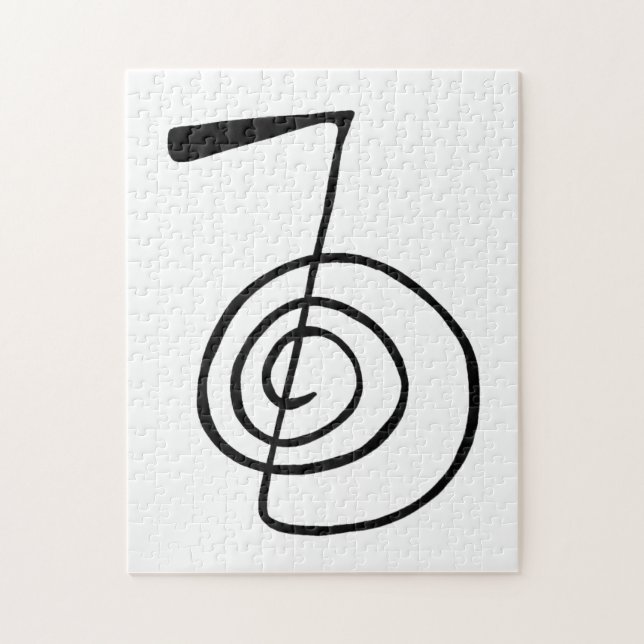 Reiki: Cho Ku Rei: Power Symbol Pussel (Vertikal)