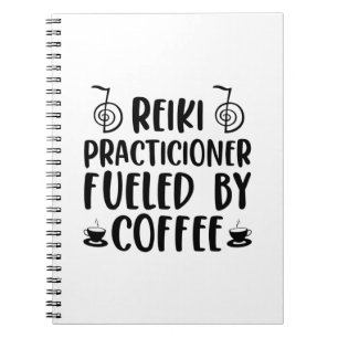 Reiki & Coffee Reiki Master Reiki Gift Ideas Anteckningsbok