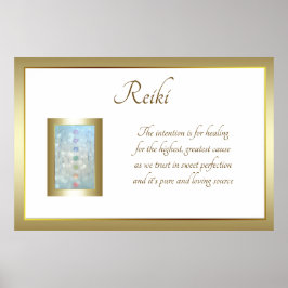 Reiki Dikt Art-design Poster