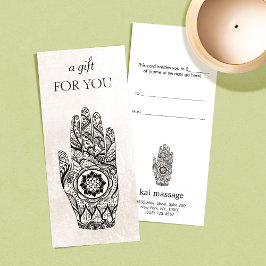 Reiki Energy Healer Gift-certifikat