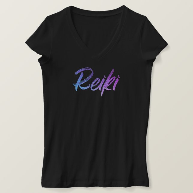 *~* Reiki Energy Healer Practitioner eller Master T Shirt (Design framsida)