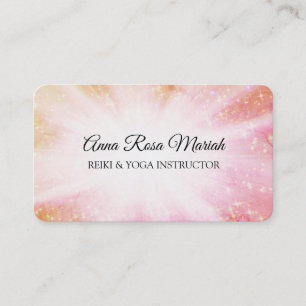 *~* Reiki Energy Healing Bursts - Rays Gnistra Visitkort