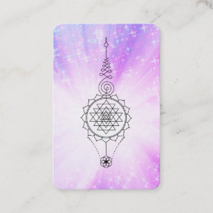 *~* Reiki Energy Healing Gnistra Rays Nirvana Visitkort