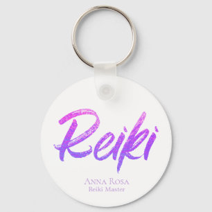 *~* Reiki Energy Healing Iridescent Modern Nyckelring