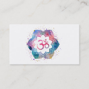 Reiki för lärare för *~*Om-Yoga massage Visitkort