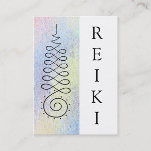 Reiki för sakral geometri för *~* ledar- praktik visitkort