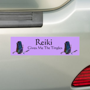 Reiki Ge Me Tingles Bildekal