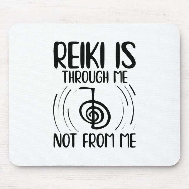 Reiki Gift Idea | Reiki Master Yoga Meditating Musmatta (Framsidan)