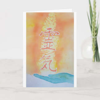 Reiki Greeting Card Kort