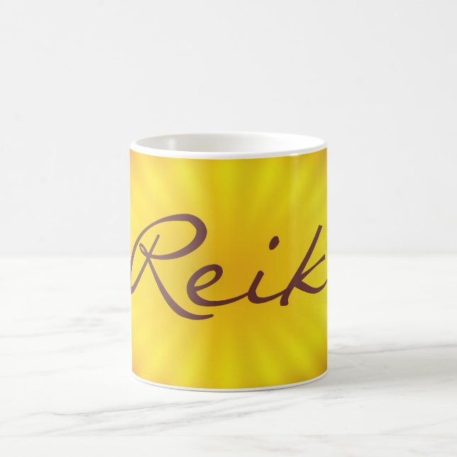 REIKI / GULD, REIKI / GULD, Reiki Kaffemugg (Center)