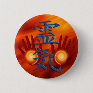Reiki händer knapp
